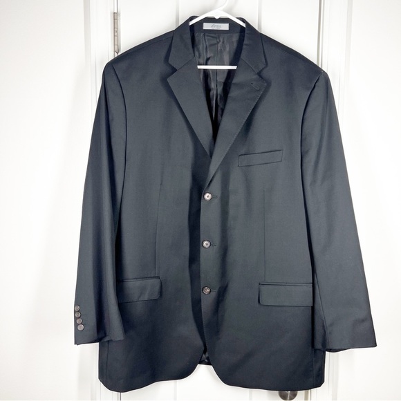 Lauren Ralph Lauren Other - Lauren Ralph Lauren Men's Black Wool Suit Blazer Jacket Size 50L